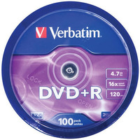 PYTY VERBATIM DVD+R CAKE (100)