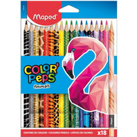 Kredki Maped Color'Peps Animals 18 kolorów
