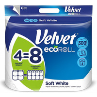 Papier toaletowy Velvet Ecoroll biay (4)