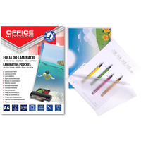 Folia laminacyjna Office Products A6 2x100µm byszczca (100)