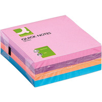 Karteczki Q-Connet 76x76mm pastel 4 kolory (4x80)